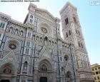Το di Καθεδρικός ναός Σάντα Μαρία ντελ Φιόρε είναι ένα από τα αριστουργήματα της Γοτθικής τέχνης και την πρώιμη ιταλική Αναγέννηση, Φλωρεντία, Ιταλία